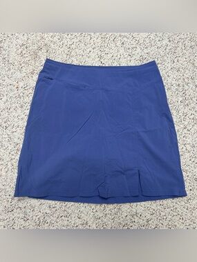 Patagonia Inter-Continental Hideaway Hiking Skort Size 8 Purple Nylon Outdoor